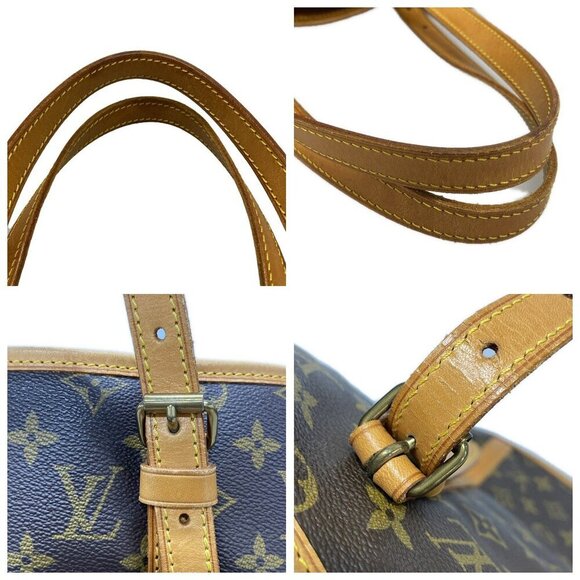 100% Authentic LOUIS VUITTON Bucket GM Monogram Shoulder Bag 250-082924 - Picture 8 of 14